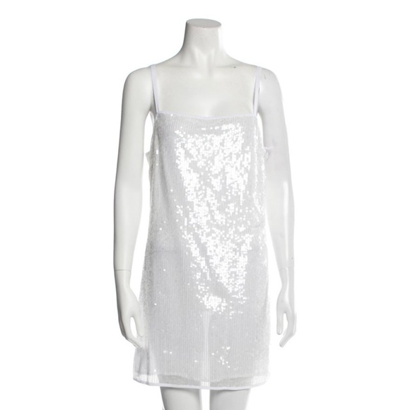 STAUD NWT Minnie Sequin Dress - Picture 2 of 7